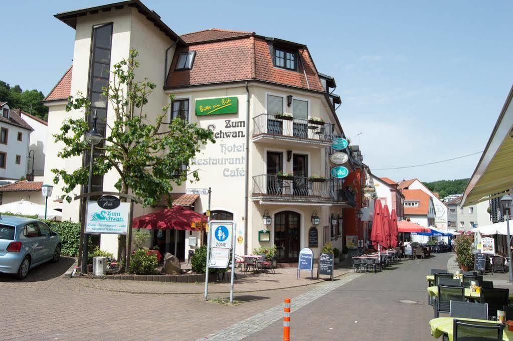 Hotel Restaurant Zum Schwan Mettlach Exterior foto